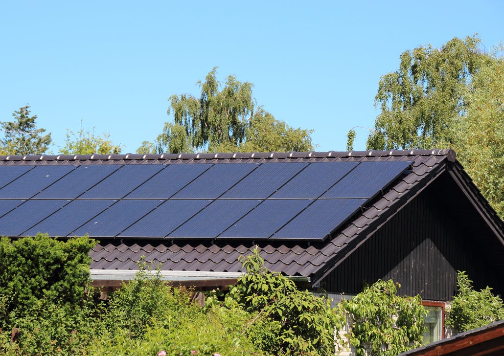 Solcellepanel P Tak Med Half cut Gridpaneler Sunwind